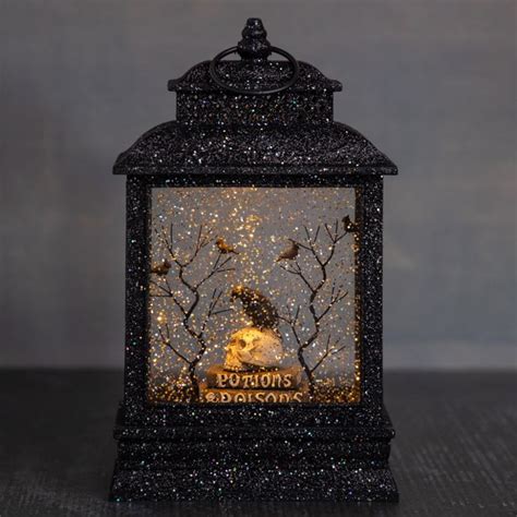 Halloween inspired witch lantern from a cracker barrel